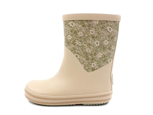 Wheat pale lilac flowers gummistøvle Juno